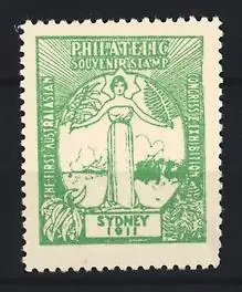 Reklamemarke Sydney, The First Australasian Congress & Exhibition 1911