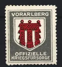 Reklamemarke Vorarlberg, Offizielle Kriegsfürsorge, Wappen