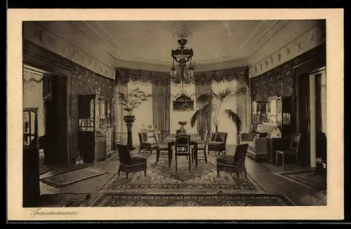 AK Travemünde, Hotel Ostsee-Sanatorium, Das Speisezimmer