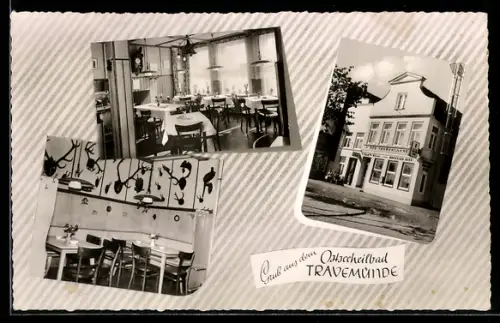 AK Travemünde, Gasthaus Zur Jägerklause, Vorderreihe 36