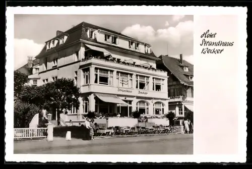 AK Travemünde, Hotel Strandhaus Becker, Inh. G. Maerkert