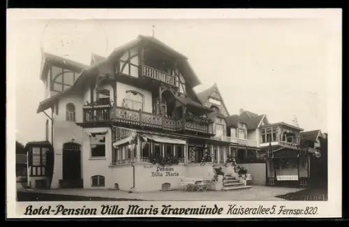 AK Travemünde, Hotel Pension Villa Maris, Kaiserallee 5
