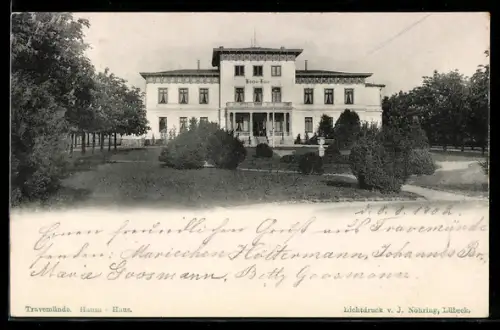 AK Travemünde, Hotel Hansa-Haus