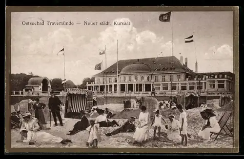 AK Travemünde, Gasthof Neuer städtischer Kursaal