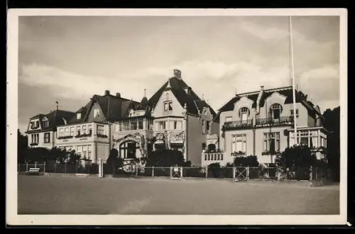 AK Travemünde, Hotel-Pensionen an der Vorderreihe