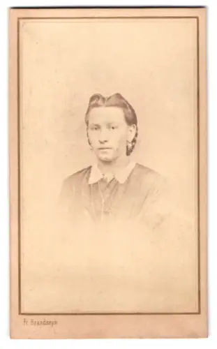 Fotografie Fr. Brandseph, Stuttgart, Elegantes Porträt einer Dame