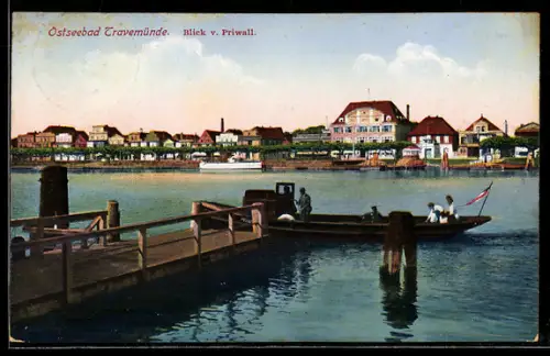 AK Travemünde, Blick von Priwall