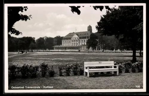AK Travemünde, Kurhaus mit Anlage