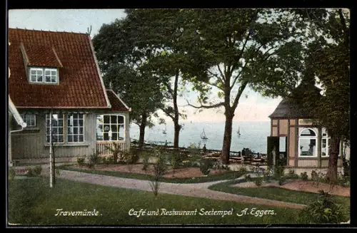 AK Travemünde, Café und Restaurant Seetempel, Inh.: A. Eggers
