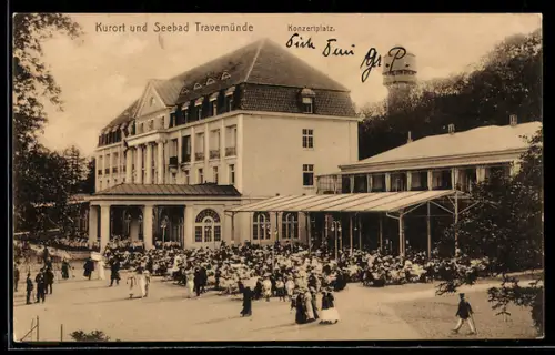 AK Ostseebad Travemünde, Konzertplatz