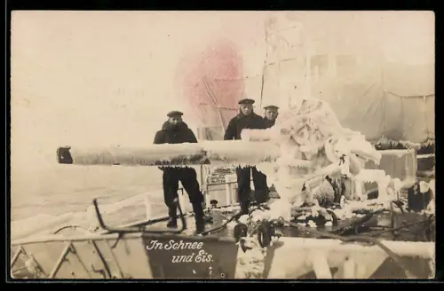 AK Stark vereistes Deckgeschütz auf Torpedoboot der Kaiserlichen Marine, Kriegsschiff