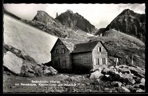 AK Reisseckhütte, Berghütte mit Rauschturm, Kleiner Leier und Hochkedl