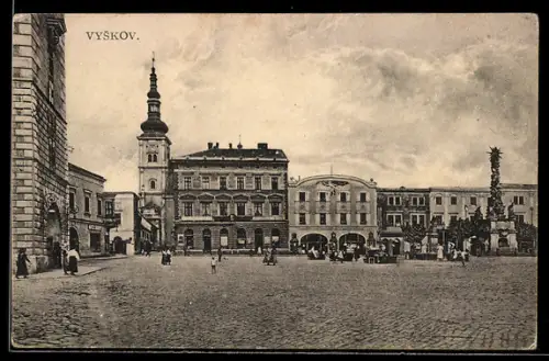 AK Vyskov, Namesti, Kostel