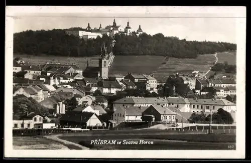 AK Pribram, Panorama se Svatou Horou