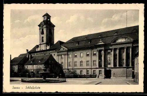 AK Sorau, Am Schlossplatz