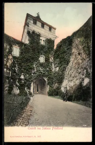 AK Friedland, Eingang ins Schloss