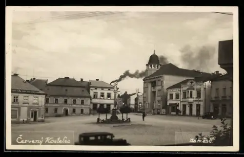 AK Cerveny Kostelec, Námestí