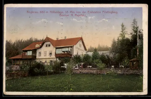AK Gramastetten, Gasthaus Koglerau H. Majofsky