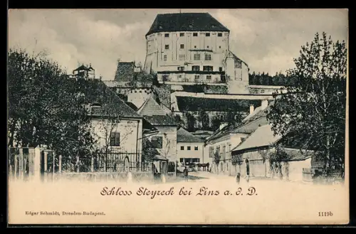 AK Steyreck bei Linz a. D., Schloss Steyreck