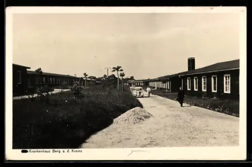 AK Berg a. d. Krems, Krankenhaus, Baracken
