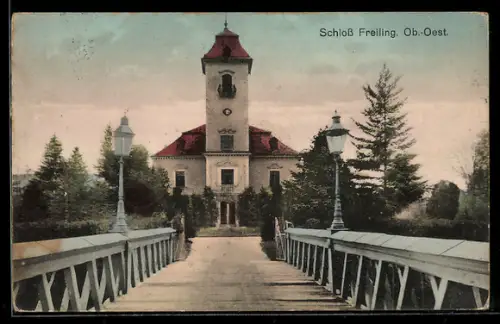 AK Oftering /O.-Ö., Schloss Freiling