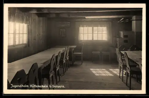 AK Goisern, Jugendheim Hütteneckalm, Speisesaal