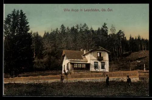 AK Leonfelden /Ob.-Öst., Hotel Villa Rupp