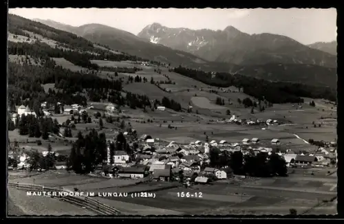 AK Mauterndorf im Lungau, Teilansicht mit Kirche
