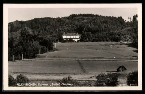 AK Feldkirchen /Kärnten, Schloss Gradisch