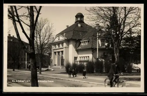 AK Klagenfurt, Partie am Künstlerhaus