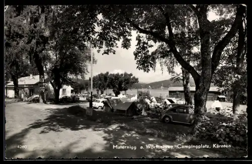 AK Maiernigg a. Wörthersee, Der Campingplatz