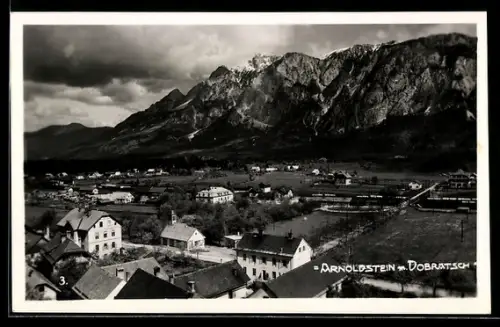 AK Arnoldstein, Panorama mit Dobratsch