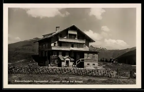 AK Krimml, Kammerlanders Alpengasthof Filzstein