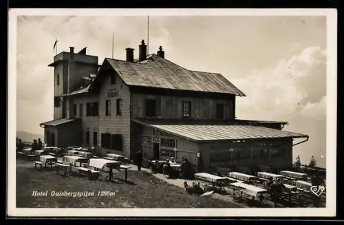 AK Gaisbergspitze /Salzburg, Hotel Gaisbergspitze
