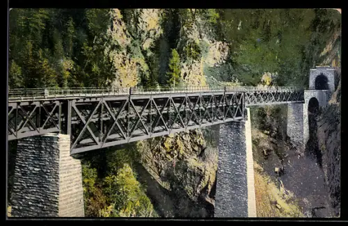 AK Pfaffenberg-Zwenberg-Viadukt, Viadukt der Tauernbahn