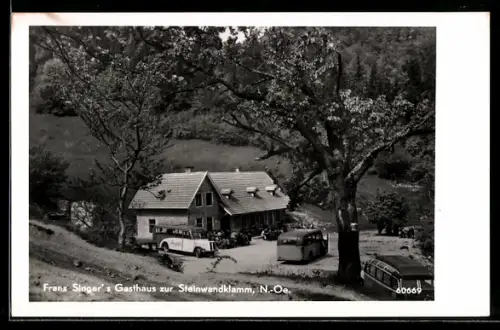 AK Steinwandklamm /N.-Oe., Gasthaus Franz Singer