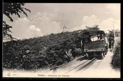 AK Torino, Funicolare per Superga, Bergbahn