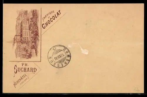 AK Neuchâtel, Fabrique de Chocolat Ph. Suchard