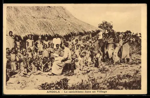 AK Angola, Le catéchisme dans un village