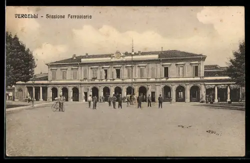 AK Vercelli, Stazione Ferroviaria, Bahnhof