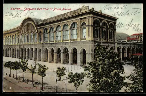 AK Torino, Stazione Centrale di Porta Nuova