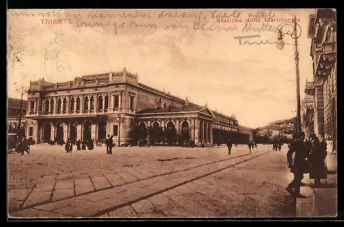 AK Trieste, Stazione della Meridionale