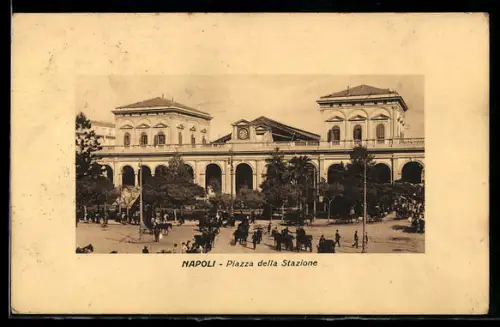 AK Napoli, Piazza della Stazione