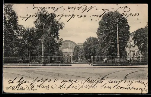 AK Torino, Porta Nuova, Bahnhof