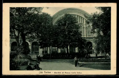 AK Torino, Giardini di Piazza Carlo Felice