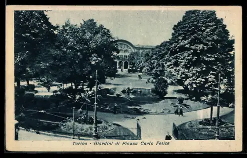 AK Torino, Giardini di Piazza Carlo Felice