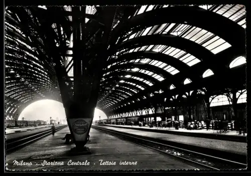AK Milano, Stazione Centrale, Tettoie interne