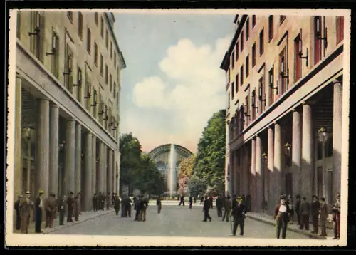 AK Torino, Stazione Porta Nuova e Via Roma