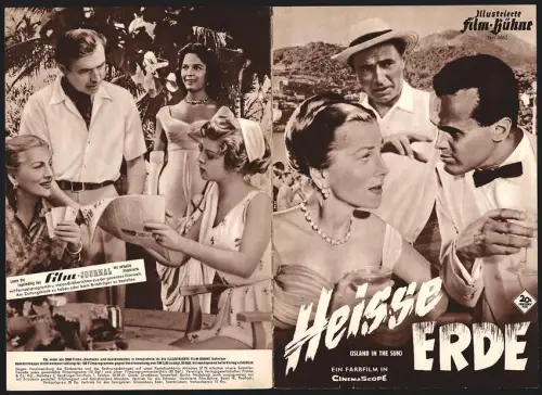 Filmprogramm IFB Nr. 3862, Heisse Erde, Harry Belafonte, Joan Fontaine, James Mason, Regie: Robert Rossen