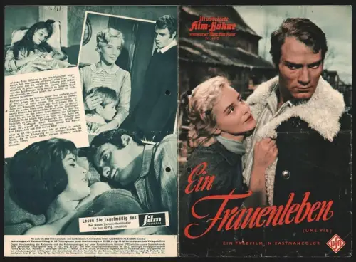 Filmprogramm IFB Nr. 4410, Ein Frauenleben, Maria Schell, Christian Marquand, Ivan Desny, Regie: Alexandre Astruc